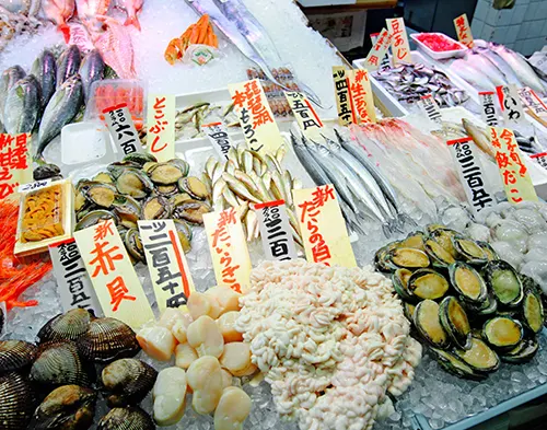 Le marché de Tsukiji